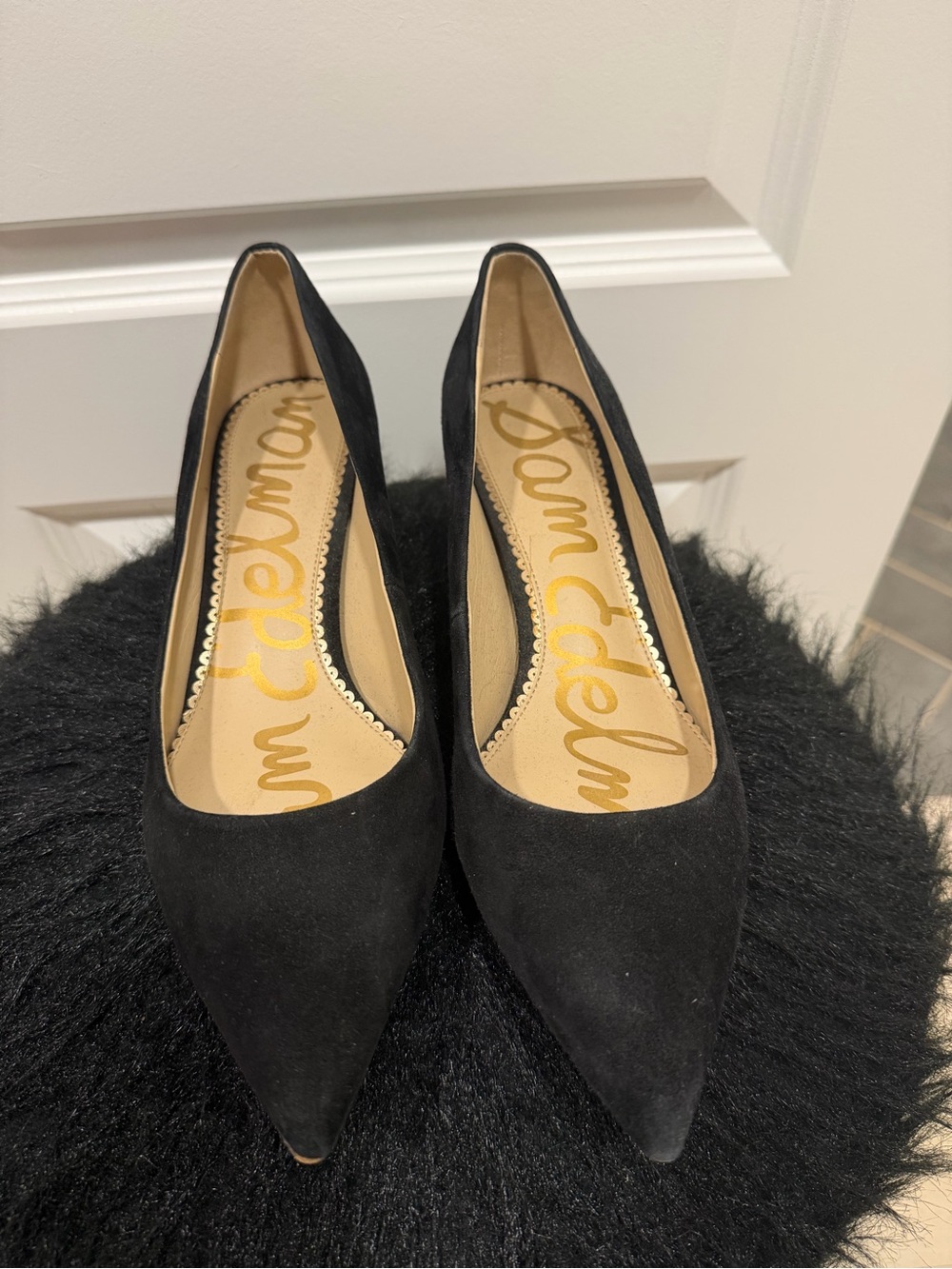 Sam Edelman Black Kitten Heels